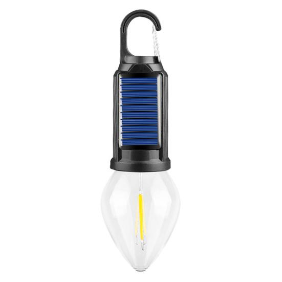 Tent Lamp Portable LED Camping Light Super Bright Flicker Free Waterproof Rechargeable Emergency Light Bulb Solar Lantern