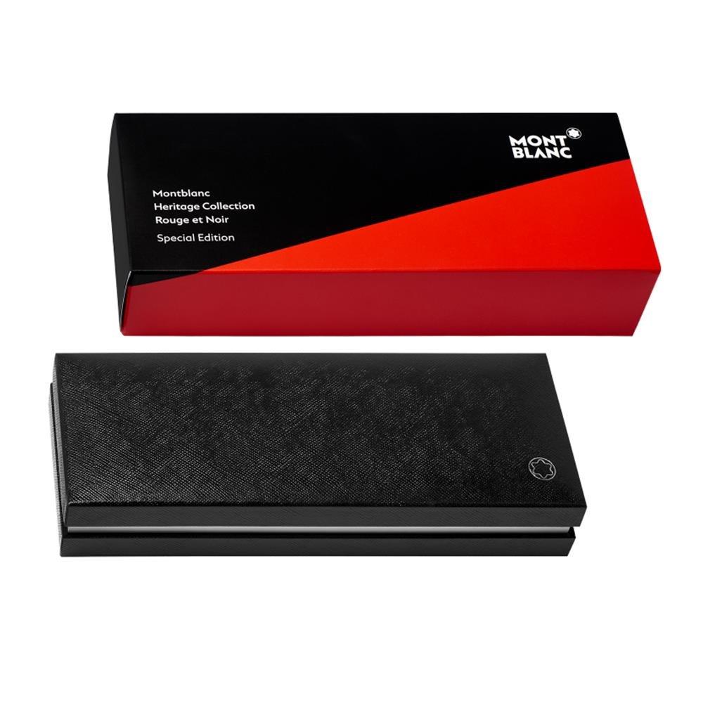 Montblanc penna a sfera Heritage Collection Rouge et Noir Edizione Speciale nera 114724