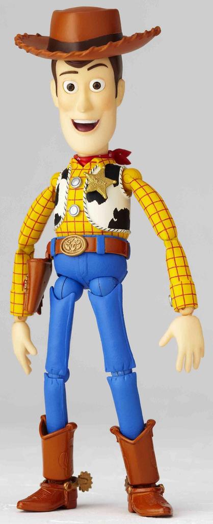 Revoltech Pixar Figursamling 005 Toy Story Woody