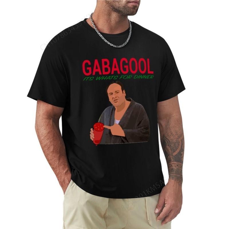Gabagool Its Whats For Dinner Tony Soprano TShirt Aesthetic clothing funny t shirt Unisexs graphic tshirts anime
