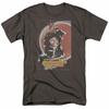 26 A Clockwork Orange Distressed Poster T Shirt Licensed Horror Movie Tee Charcoal Unisex T-Shirt