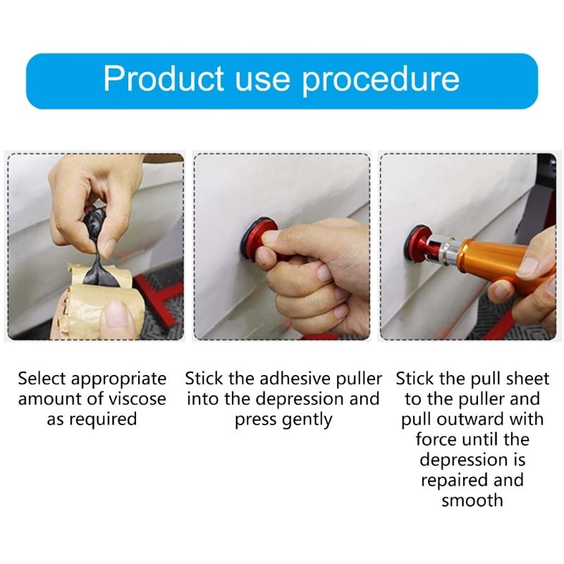 Strong Adhesion Cold Glues Vehicle Body Dent Removal 75g/100g Efficient for Minors Dents In Daily Environment Safe Use