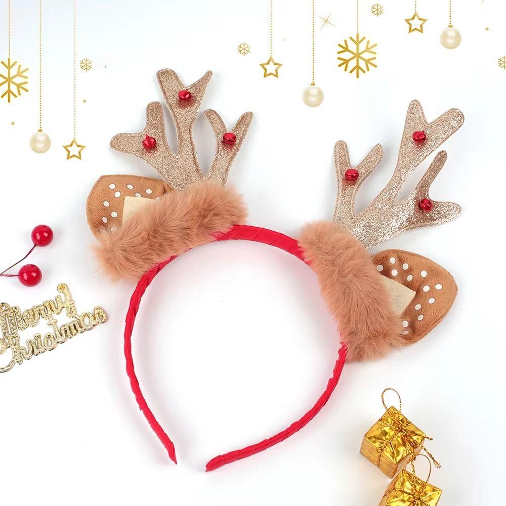2/3pcs Cute Christmas Headband Creative Antler Headdress Deer Headbands  Hair Accessories