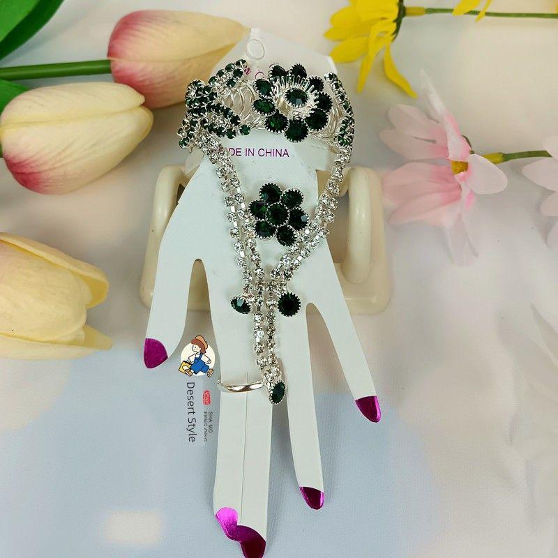 

Xinjiang Kids Bracelet Ring Bracelet Metal Inlaid Jewelry Ornament Dance Decoration Children s Section 6