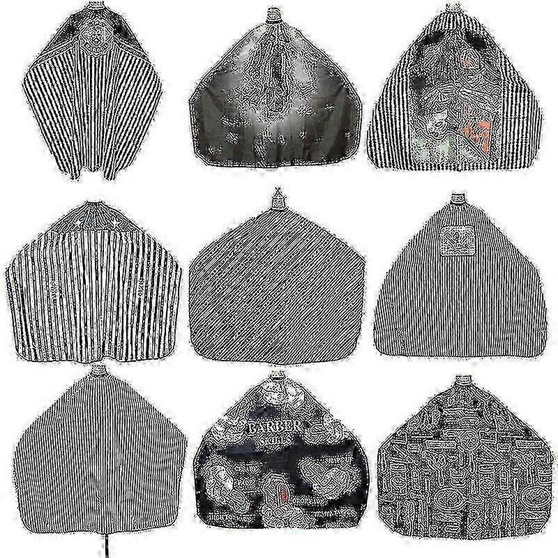 Haircut Cloth Antistatic Cutting Hair Waterproof Pattern Gown Salon Barber Hairdressing Apron Hairdresser Capes Hairstyli Tool-Yvan