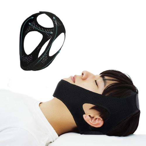 [Japanese Brand] Anti-Snoring Device "Prevents Mouth Breathing and Supports Nasal Breathing" Unisex, Breathable, Odorless, Skin-Friendly Fabric, Adjus
