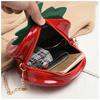 Women Shoulder Bag Strawberry Shape Designer Bag  Fashion Pu Leather Chain Crossbody Bag Girls Cute Fruit Purses and Handbag