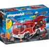 Playmobil 9464 Furgoneta de intervención de los bomberos - City Action Los bomberos - Con cañón de agua - 138 piezas - A partir de 4 años
