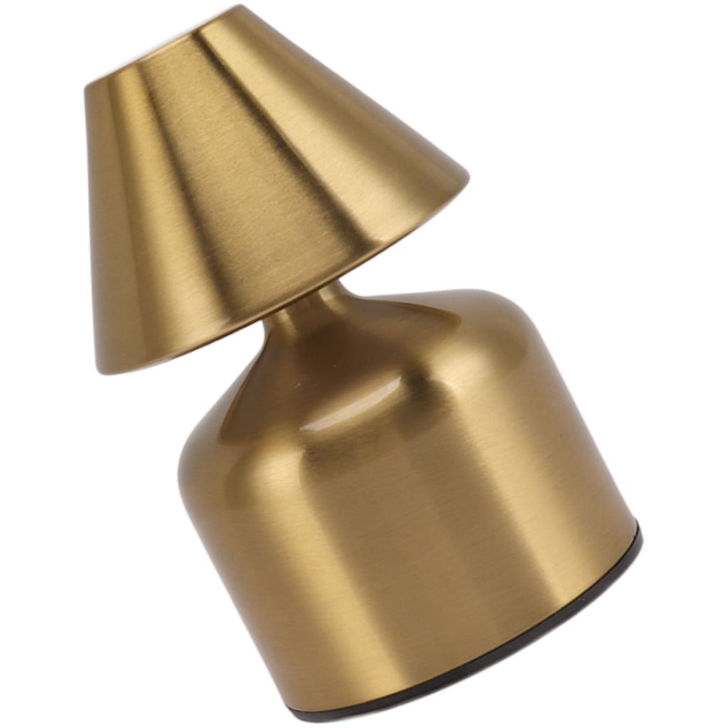 3W Stepless Dimming Touch Table Desktop Lamp 1800mAh Cordless 3 Color Rechargeable Bedside Desk