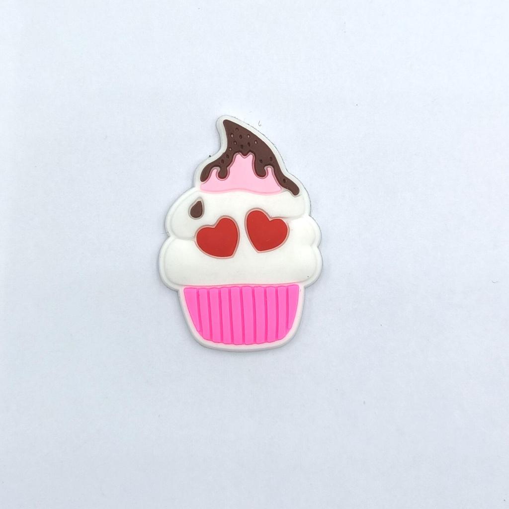 Cartoon Ice Cream Keychain, Phone Case, Hair and Shoe Accessories, DIY Buckles, and Storage Box