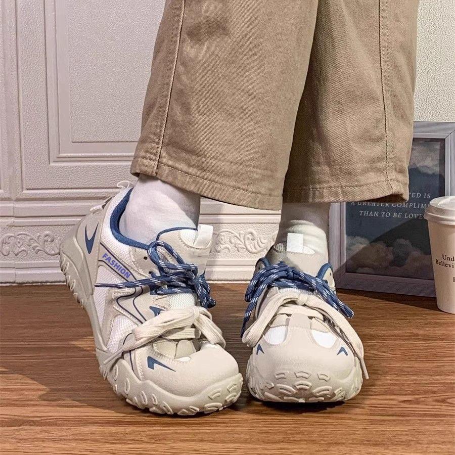 Mesh Soft-soled Dexun Board Shoes Women's Autumn New Versatile Chic Niche Retro Versatile Lightweight Casual Shoes