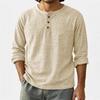 Mens Shirts Long Sleeve T Shirt Fashion Casual Basic Plain Tee Shirts