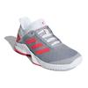 Adidas Adizero Club Comfortable Lightweight Durable Low-Top Tennis Shoes Women Sneakers Gray Orange CG6364