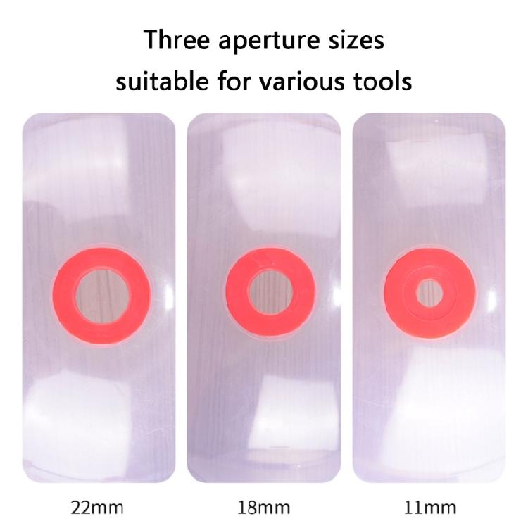 Wall Drilling Dust Cover 11/18/22mm Hole Cutter Dust Cover Dust Enclosures For Accurate And Clean Drilling