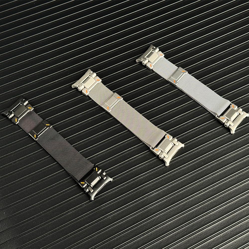 Magnetic Milanese Loop Band for Samsung Galaxy Ultra Watch 47mm Man's Stainless Steel Strap for Galaxy Watch Ultra 47mm Correa