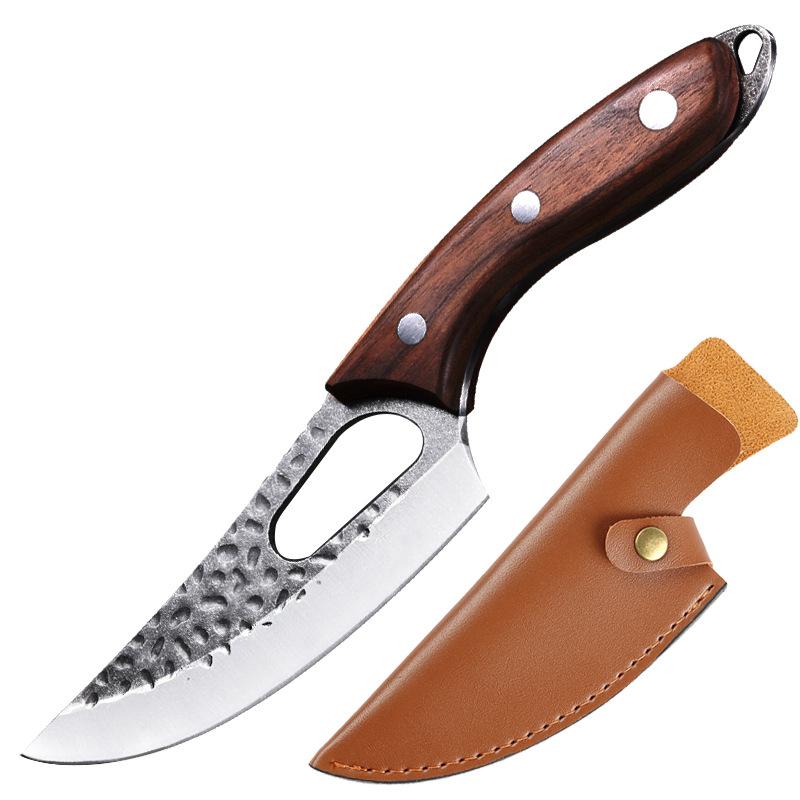 Meat Cleaver Hand-forged Boning Knife Peeling Knife Professional Slaughter Stainless Steel Kitchen Knife