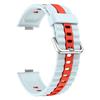 Sportovní silikonový řemínek pro Huawei Watch Fit 4 Pro Dvoubarevný pásek Prodyšný náramek Correa Pro Huawei Fit3 Fit4 Pro Příslušenství