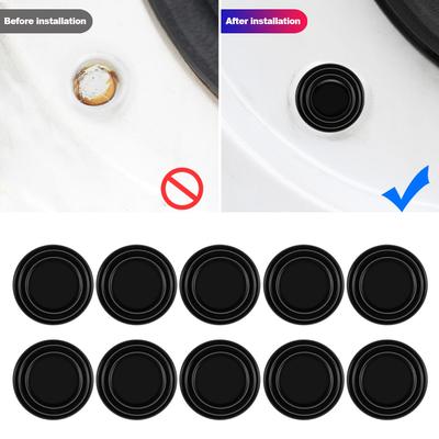 10x Car Door Trunk Shock Absorber Gasket Stickers Pad for Peugeot 206 207 307 308 407 508 for Mitsubishi Asx Lancer Outlander