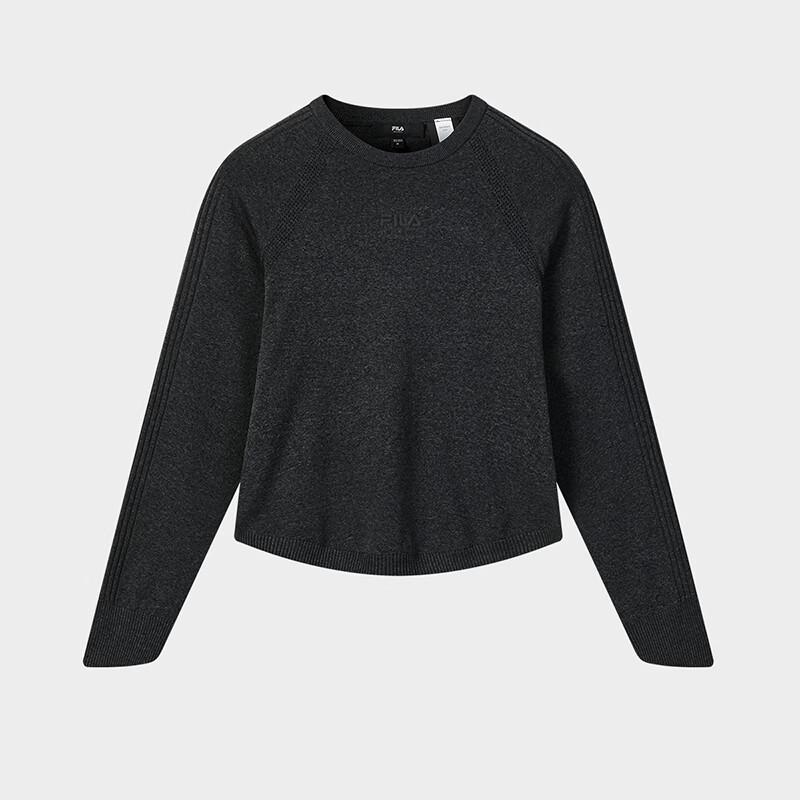 FILA Women s 2026 Spring Short Slim Pullover Sweater M