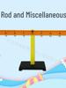 Lever Balance Ruler & Stand: School Science Experiment Equipment - Teaching Instrument