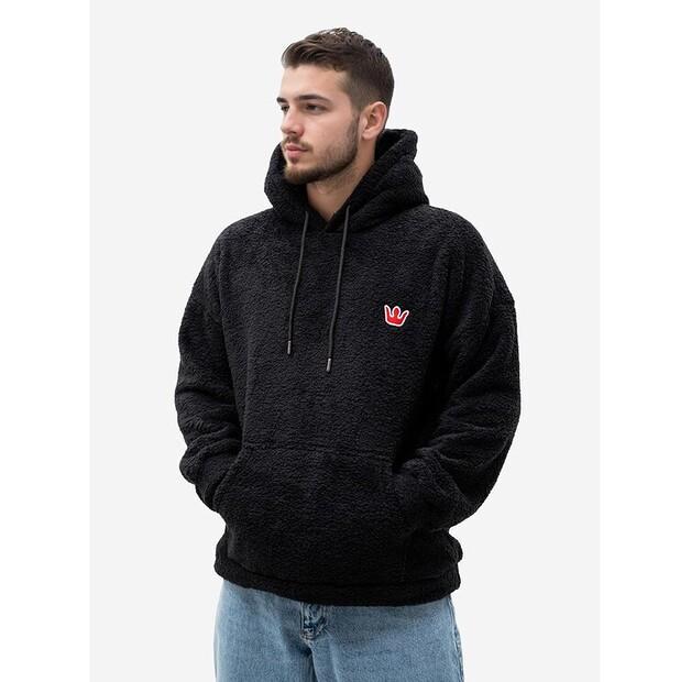 Толстовка Jigga Wear Sherpa Teddy Simple Crown EU M