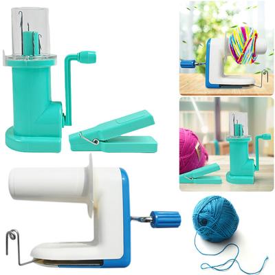 Mașină de tricotat mini acționată manual, țesătoare, instrument compact de tricotat, țesător, multifuncțional rapid, consumabile de artă și artizanat