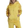 adidas Origineel Effen Kleur Met Capuchon Casual Lange Mouwen Sweatshirt Dames tops Geel GU0809
