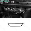 Central Centrol AC Switch Cover Trim For Honda HR-V HRV -2024 Bright Black