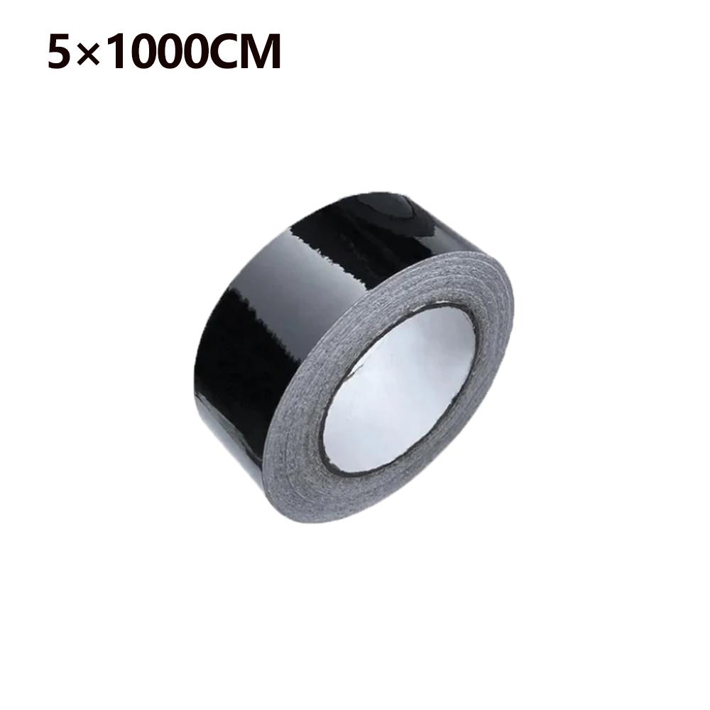 3/5CM Black Glossy Vinyl Wrap Tape Window Trim Film Blackout Chrome Delete Vinyl Wrap Roll Car Protectice Accessories