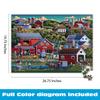 Buffalo Games - 1000-Piece Jigsaw Puzzle - Dawdle Amish Country - 1000-Piece Puzzle for Adults - Premium Gift Foil Box with Reference Poster