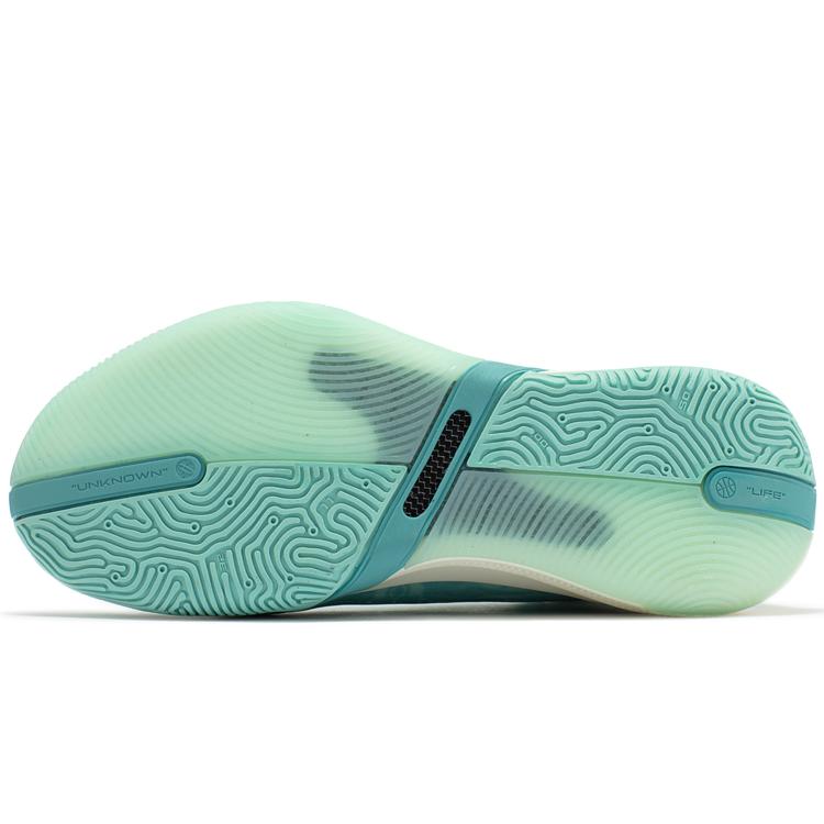 New 361° AG3 Pro Basketball Shoes Men High Top Light Cyan/Glaze Celadon Green 572311116-2