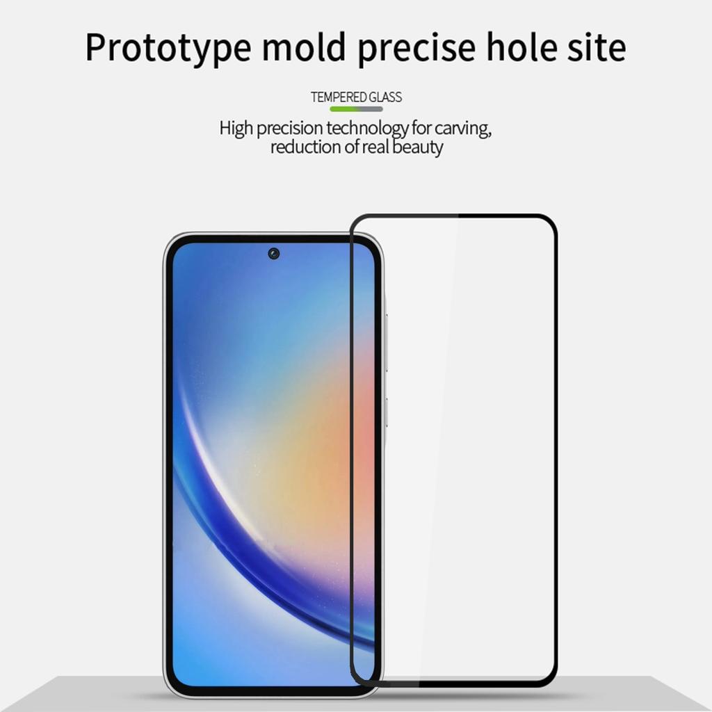 PINWUYO JK Tempered Glass Film Series-2 for Samsung Galaxy A35 5G/A55 5G Screen Protector Full Coverage