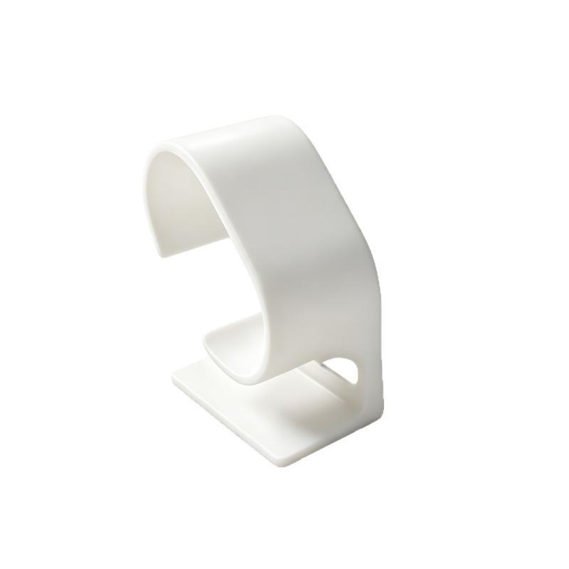 3D Printed Watch Stand Easy to Assemble Smooth Curved Design Stable Base Holder for Watch Storage Travel Use