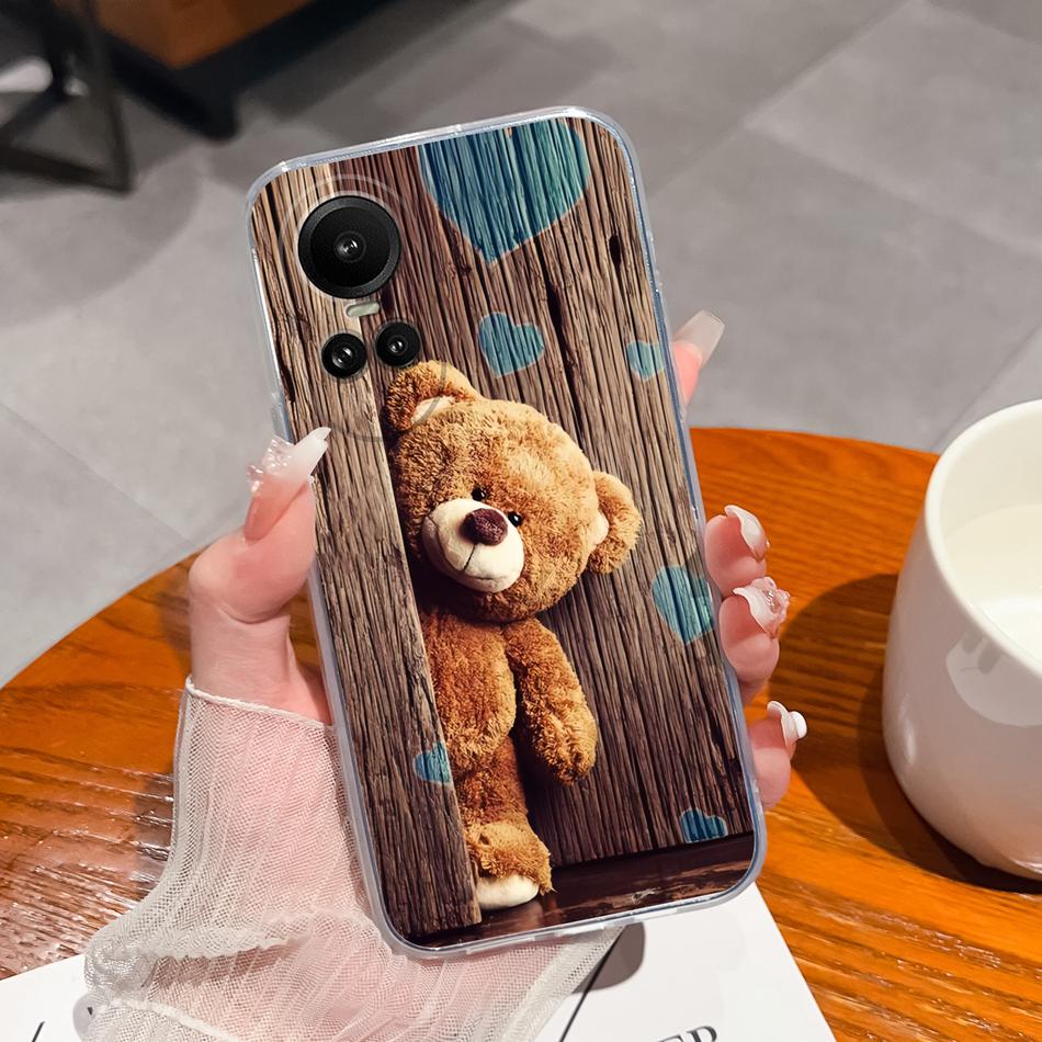 Case For Oppo Reno 10 Pro 5G Special Soft Silicone Transparent Anti Drop Phone Cover For Oppo Reno10 10Pro Back Shell Funda Capa