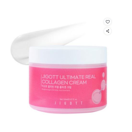 JIGOTT Ultimate Real Collagen Cream Brightening & Wrinkle Improvement 150ml