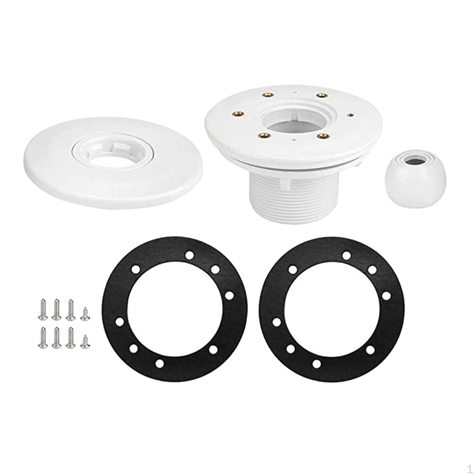 

Premium Swimming Pool Eyeball Outlet, Threaded degree Rotatable Swim Jet Fitting Massage Bathtub