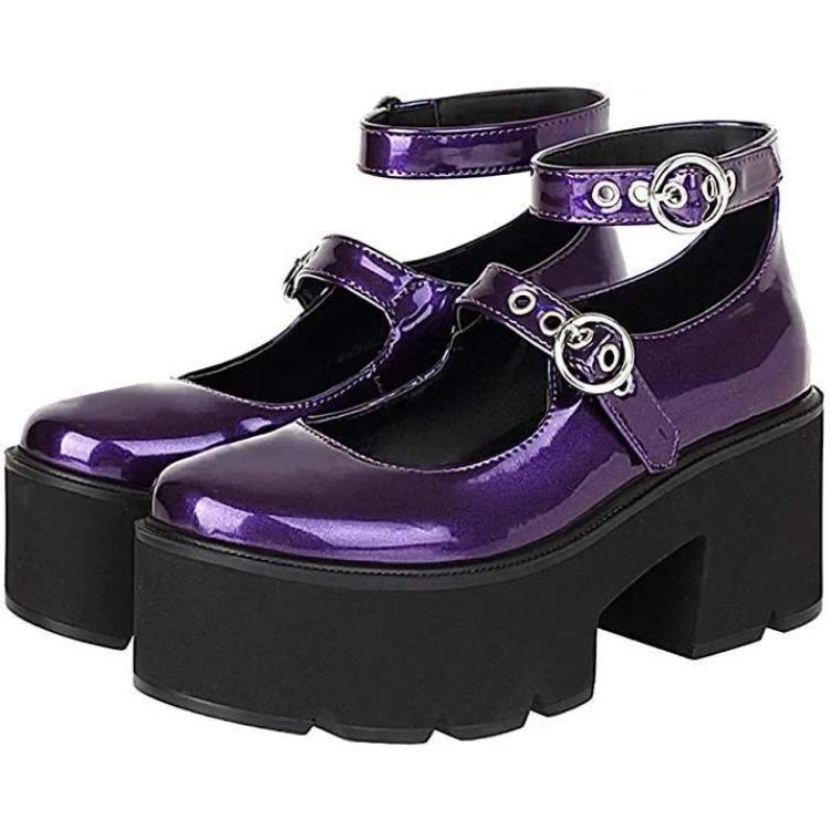 

Большие размеры Британский стиль Маленькие кожаные туфли для женщин Туфли Мэри Джейн Весенние Платформы Сексуальные Одинарные Туфли Sapatos Femininos 39