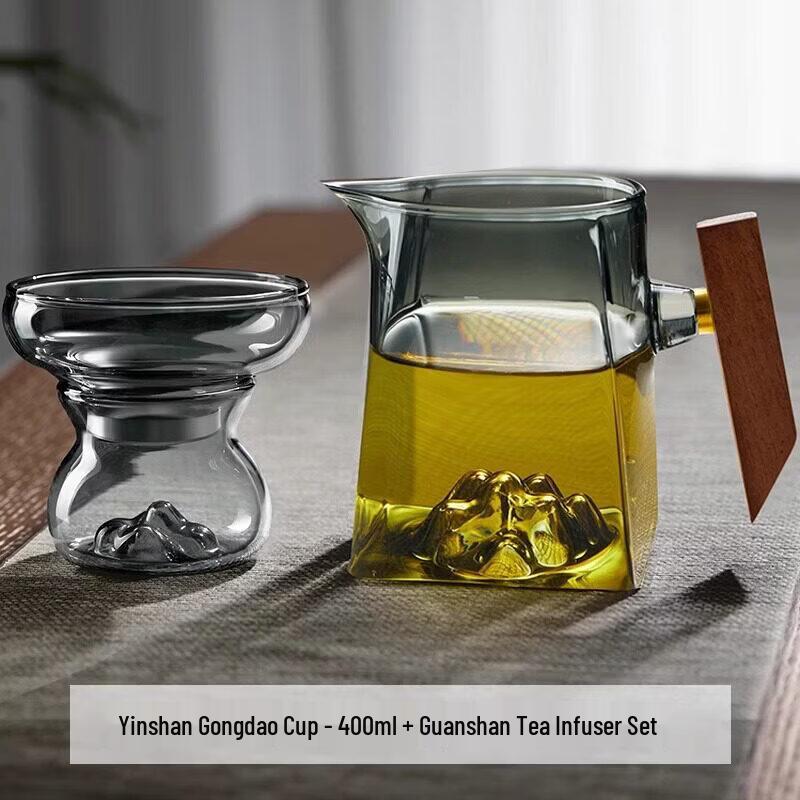 Premium Glass Gongdao Cup & Tea Divider