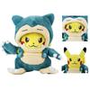 Adorable 20cm Pokemon Pikachu And Snorlax Soft Plush Toy For Kids