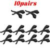 5/10/20pairs Silicone Anti-slip Ear Hooks Women Men Antiskid Glasses Leg Ear Sleeve Clear Anti-fall Eyewear Holder Accessories