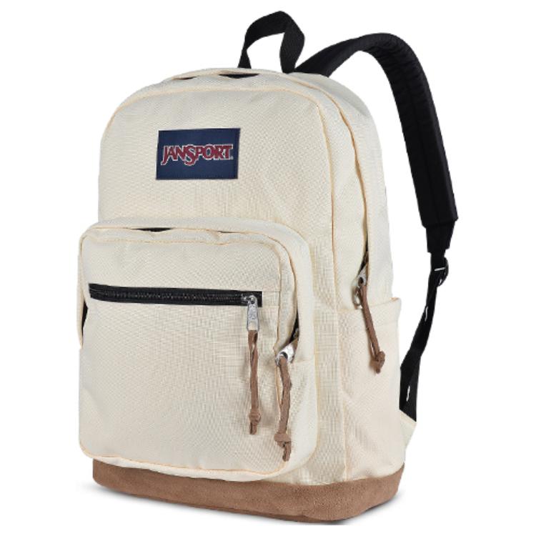 Рюкзак JanSport Полиэстер Обычный Унисекс Кремовый JS0A4QVA7S1