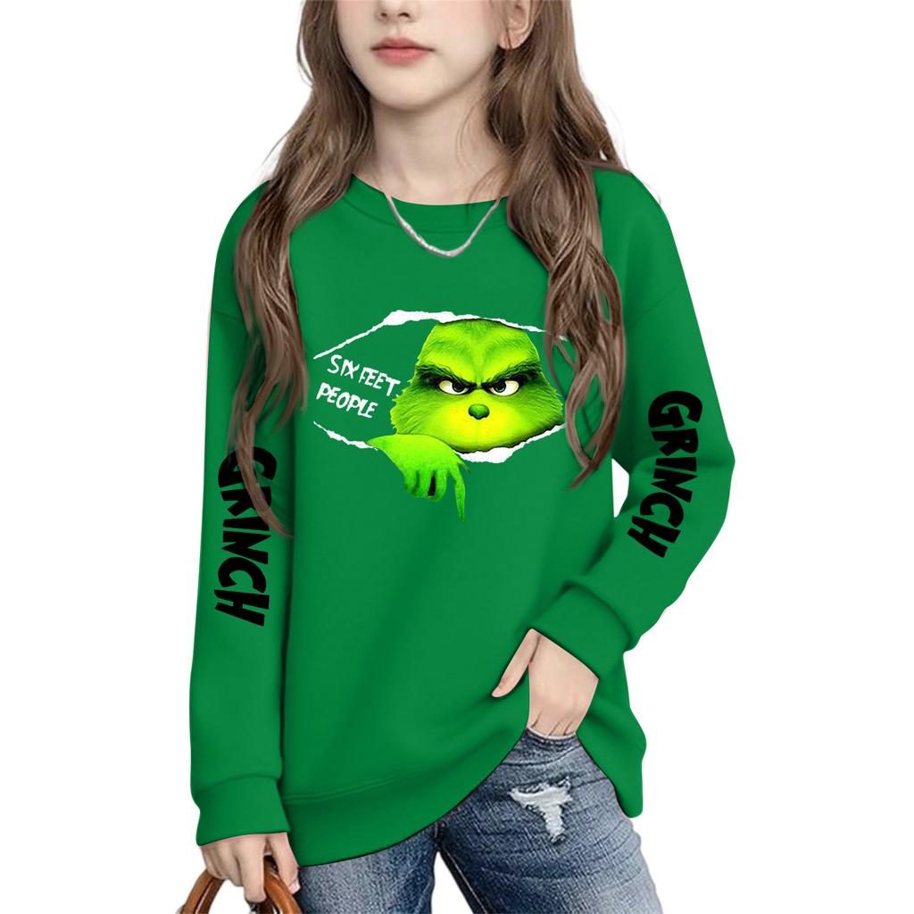 Boys Girls Child Fashion Daily Versatile Casual Crewneck Sweatshirts Daily Long Sleeve Patchwork Top Sweatshirts