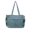 Canvas Bag Women's Large-capacity New Autumn and Winter Simple Messenger Bag Casual Shoulder Bag Commuter Tote Bag