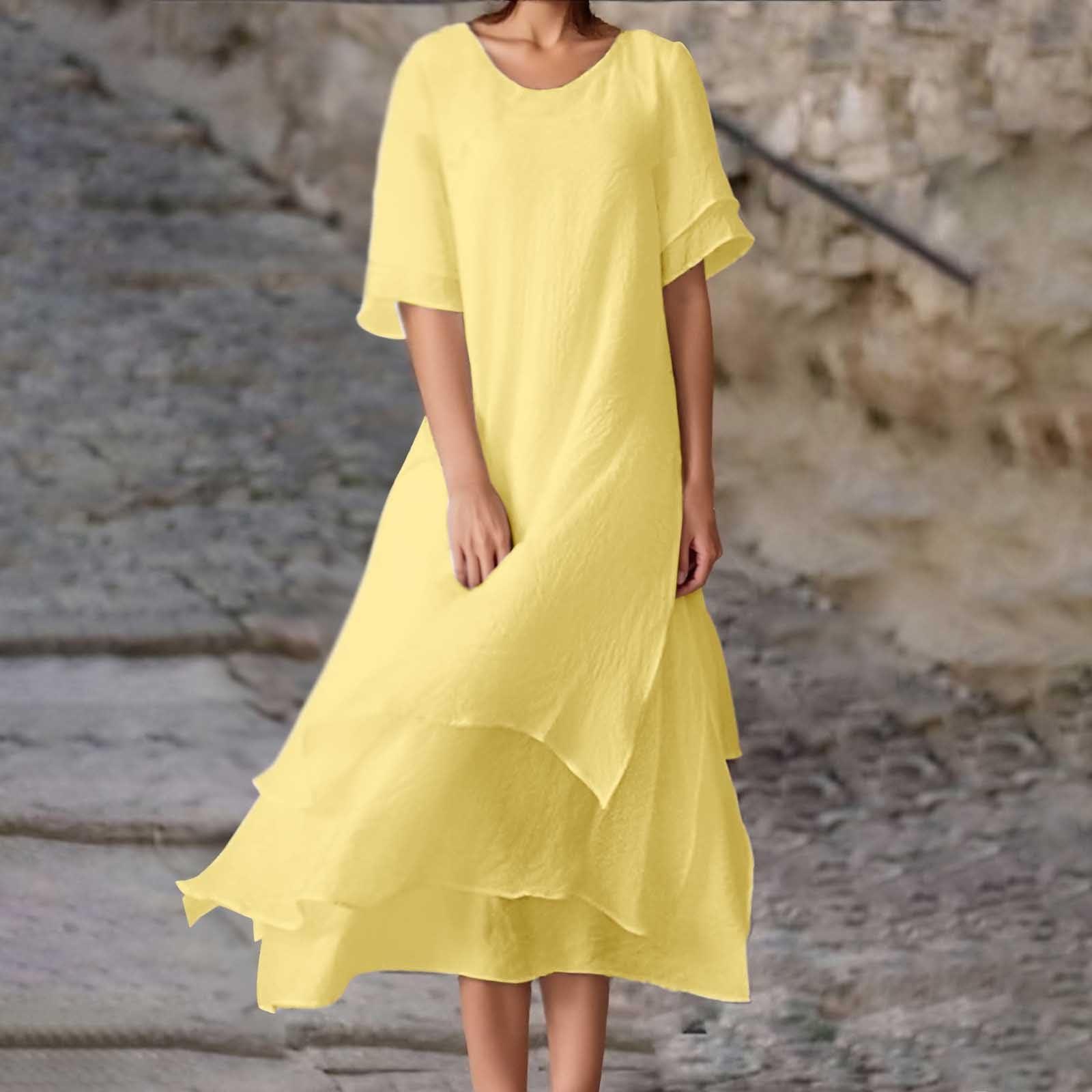 Женское модное повседневное платье -колор XXL