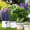 Solar Powered Automatic Drip Irrigation System Kit with Timer DIY Irrigation Gardening System for Green House Plants