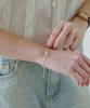 St.Scott London Circle Layered Bracelet / Stj-Bb1592Wg