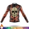 SKULL Cycling Jersey Fleece Outfit 2026 Winter Thermal Mens Clothes Uniform Man Road Bikes Men Retro Clothing Men's Biking Cycle