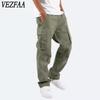 Women's Fashion Casual Solid Color Print High Waist Trousers Pants & Capris