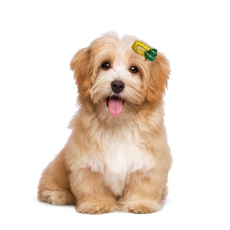 

Игривые мультяшные аксессуары для шерсти домашних животных для собак и кошек в праздничных рождественских цветах Christmas Tree Clip