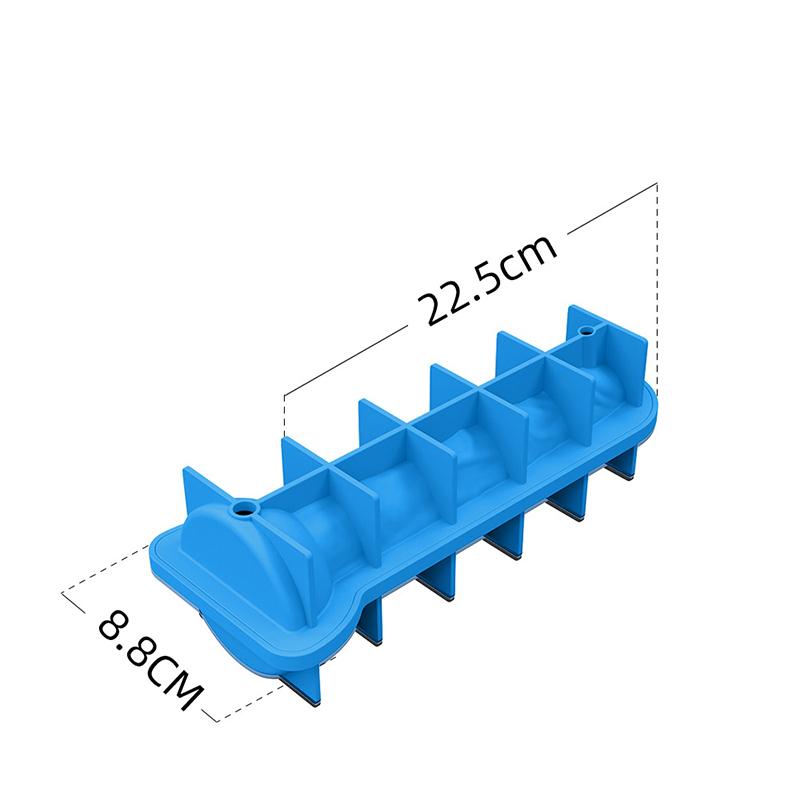 1PC Funny Ice Cube Mold with Lid and Funnel Food Grade Silicone Ice Maker Adults Prank Ice Cube Mold Kitchen Bar Ice Accessories